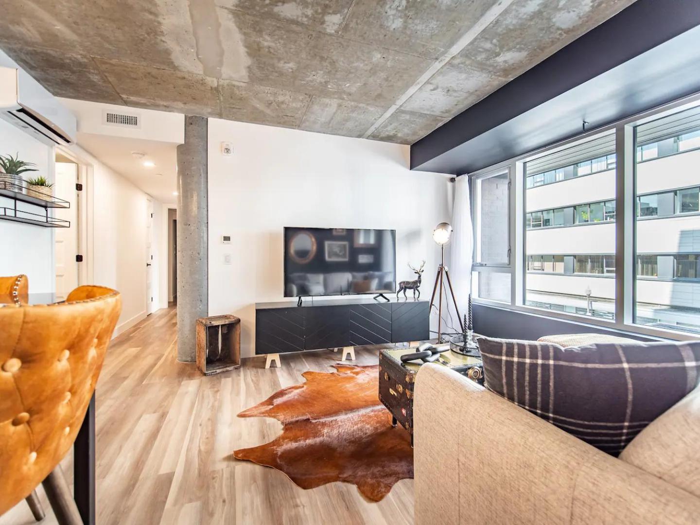 Quebec, Rustique Chic En Ville, Piscine Sur Le Toit Pour 2 A 6 Invites Exterior foto
